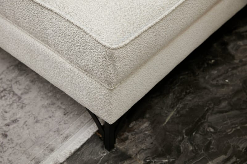 Retzow Sofa med Sjeselong 4-seter - Beige - Møbler - Sofaer - Sofaer med sjeselong - 4 seters sofa med divan