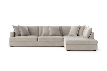 Rossita Lyx 4-seter Ekstra dyp Sofa med Sjeselong Høyre