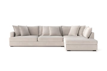 Rossita Lyx 4-seter Ekstra dyp Sofa med Sjeselong Høyre