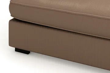 Rossita Lyx 4-seter Ekstra dyp Sofa med Sjeselong Høyre - Brun Kordfløyel - Møbler - Sofaer - Sofaer med sjeselong - 4 seters sofa med divan