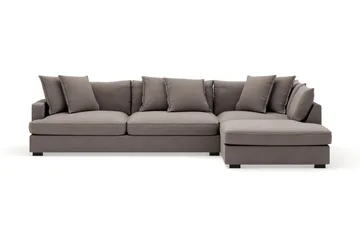 Rossita Lyx 4-seter Ekstra dyp Sofa med Sjeselong Høyre