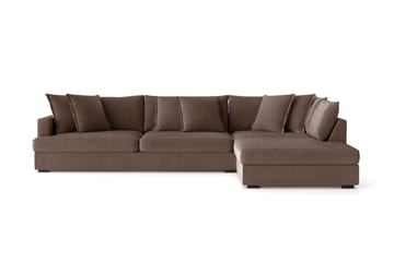 Rossita Lyx 4-seter Ekstra dyp Sofa med Sjeselong Høyre