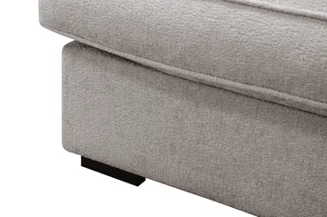 Rossita Lyx 4-seter Ekstra dyp Sofa med Sjeselong Høyre - Grå/Brun Chenille - Møbler - Sofaer - Sofaer med sjeselong - 4 seters sofa med divan