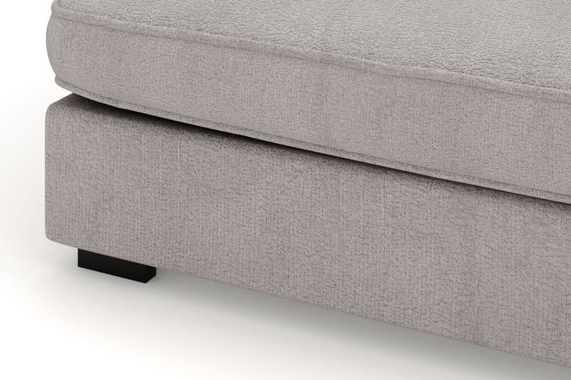 Rossita Lyx 4-seter Ekstra dyp Sofa med Sjeselong Høyre - Grå/Brun Chenille - Møbler - Sofaer - Sofaer med sjeselong - 4 seters sofa med divan