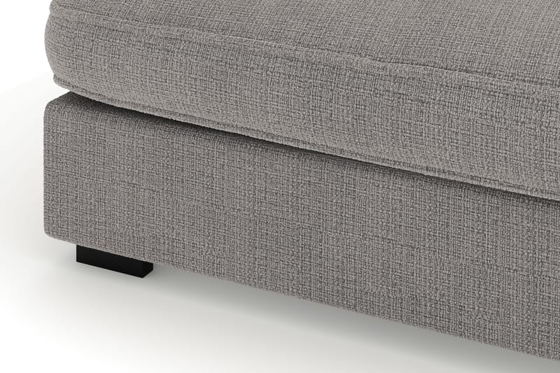 Rossita Lyx 4-seter Ekstra dyp Sofa med Sjeselong Høyre - Lysegrå Chenille - Møbler - Sofaer - Sofaer med sjeselong - 4 seters sofa med divan