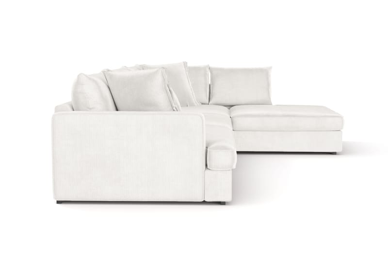Rossita Lyx 4-seter Ekstra dyp Sofa med Sjeselong Høyre - Offwhite Manchester - Møbler - Sofaer - Sofaer med sjeselong - 4 seters sofa med divan