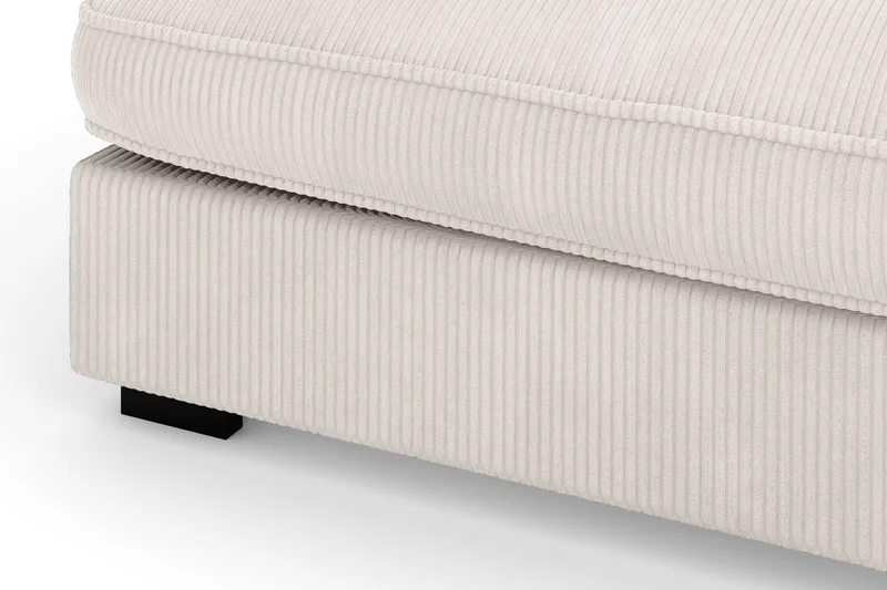 Rossita Lyx 4-seter Ekstra dyp Sofa med Sjeselong Høyre - Offwhite Manchester - Møbler - Sofaer - Sofaer med sjeselong - 4 seters sofa med divan