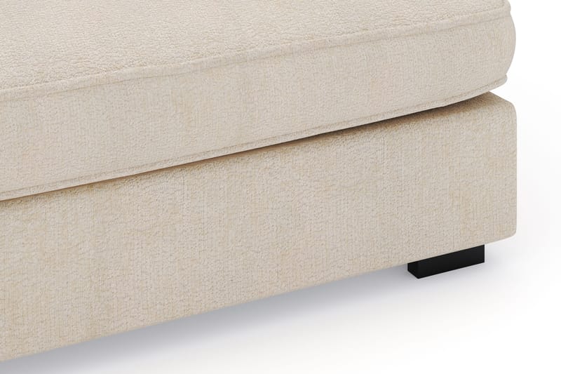 Rossita Lyx 4-seter Ekstra dyp Sofa med Sjeselong Venstre - Beige Chenille - Møbler - Sofaer - Sofaer med sjeselong - 4 seters sofa med divan