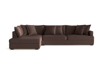 Rossita Lyx 4-seter Ekstra dyp Sofa med Sjeselong Venstre