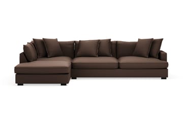 Rossita Lyx 4-seter Ekstra dyp Sofa med Sjeselong Venstre