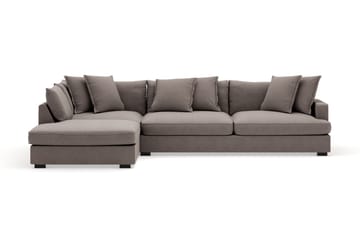 Rossita Lyx 4-seter Ekstra dyp Sofa med Sjeselong Venstre