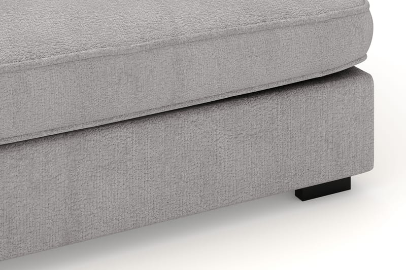 Rossita Lyx 4-seter Ekstra dyp Sofa med Sjeselong Venstre - Grå Chenille - Møbler - Sofaer - Sofaer med sjeselong - 4 seters sofa med divan