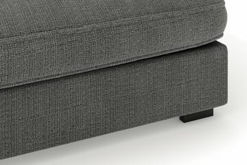 Rossita Lyx 4-seter Ekstra dyp Sofa med Sjeselong Venstre - Grå Chenille - Møbler - Sofaer - Sofaer med sjeselong - 4 seters sofa med divan