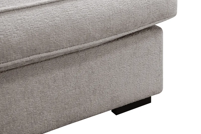 Rossita Lyx 4-seter Ekstra dyp Sofa med Sjeselong Venstre - Grå/Brun Chenille - Møbler - Sofaer - Sofaer med sjeselong - 4 seters sofa med divan