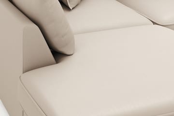 Rossita Lyx 4-seter Ekstra dyp Sofa med Sjeselong Venstre - Greige Manchester - Møbler - Sofaer - Sofaer med sjeselong - 4 seters sofa med divan