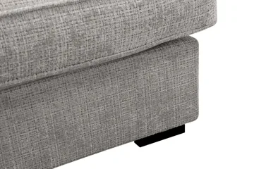 Rossita Lyx 4-seter Ekstra dyp Sofa med Sjeselong Venstre - Lysegrå Chenille - Møbler - Sofaer - Sofaer med sjeselong - 4 seters sofa med divan