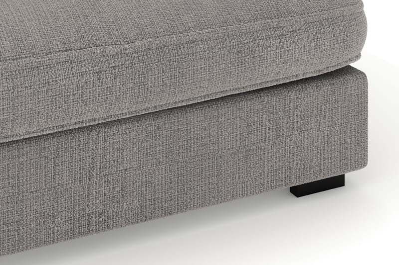 Rossita Lyx 4-seter Ekstra dyp Sofa med Sjeselong Venstre - Lysegrå Chenille - Møbler - Sofaer - Sofaer med sjeselong - 4 seters sofa med divan