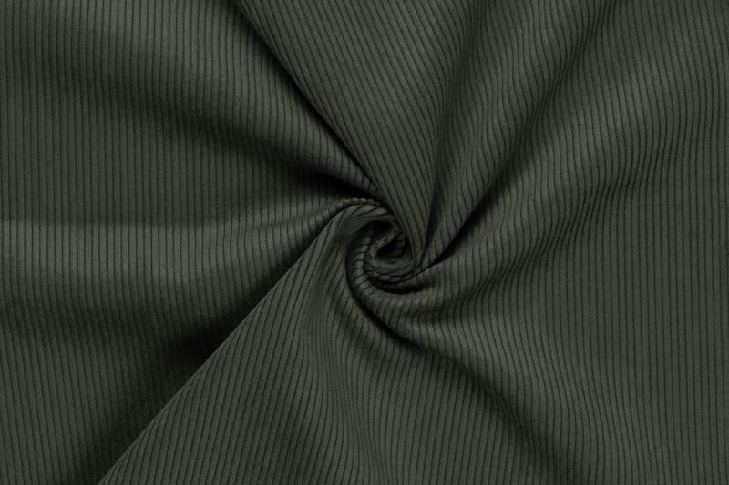 Rossita Lyx 4-seter Ekstra dyp Sofa med Sjeselong Venstre - Mørk grønn Kordfløyel - Møbler - Sofaer - Sofaer med sjeselong - 4 seters sofa med divan