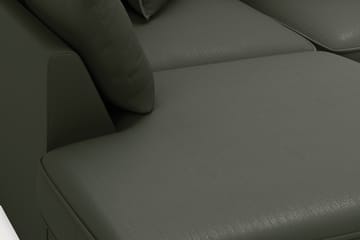 Rossita Lyx 4-seter Ekstra dyp Sofa med Sjeselong Venstre - Mørk grønn Kordfløyel - Møbler - Sofaer - Sofaer med sjeselong - 4 seters sofa med divan