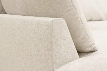 Rossita Lyx 4-seters Venstrevendt L-formet Extra Dyp Sjeselongsofa i Chenille - Beige Chenille - Møbler - Sofaer - Sofaer med sjeselong - 4 seters sofa med divan