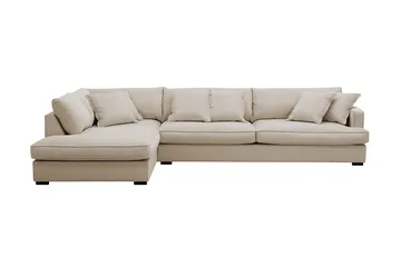Rossita Lyx 4-seters Venstrevendt L-formet Extra Dyp Sjeselongsofa i Manchester