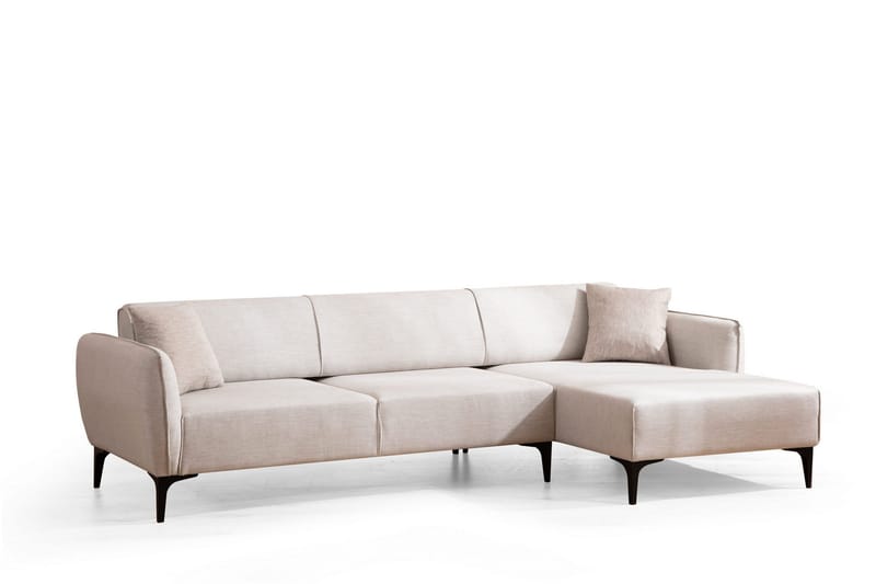 Rossland Divansofa 3-seters - Hvit - Møbler - Sofaer - Sofaer med sjeselong - 3 seters sofa med divan