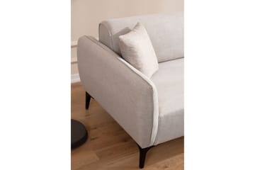 Rossland Divansofa 3-seters - Hvit - Møbler - Sofaer - Sofaer med sjeselong - 3 seters sofa med divan