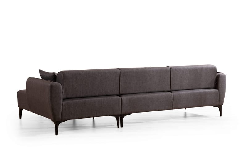 Rossland Divansofa 3-seters - Mørkegrå - Møbler - Sofaer - Sofaer med sjeselong - 3 seters sofa med divan