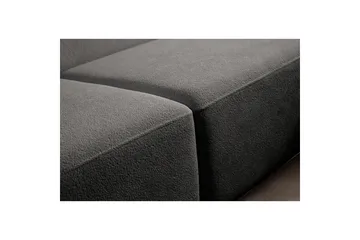 Rynvar Sofa med sjeselong 4-seter - Antrasitt - Møbler - Sofaer - Modulsofaer - Komplett modulsofa