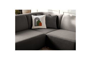 Rynvar Sofa med sjeselong 4-seter - Antrasitt - Møbler - Sofaer - Sofaer med sjeselong - 4 seters sofa med divan