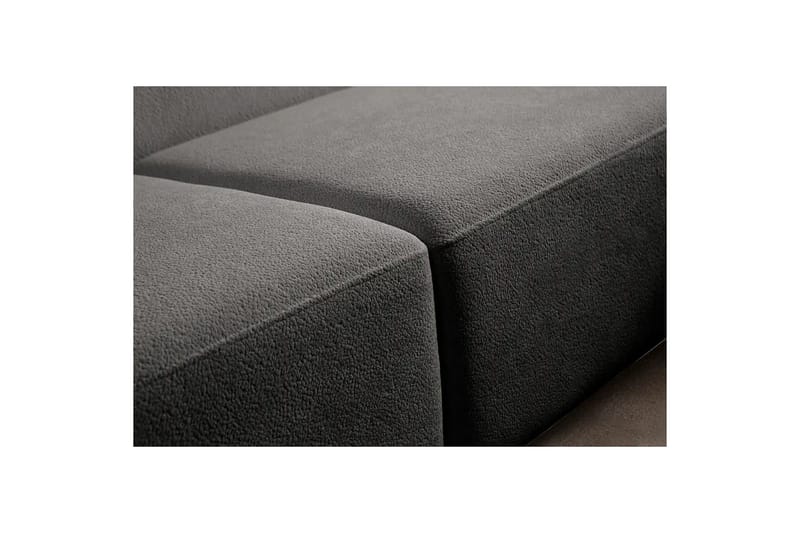 Rynvar Sofa med sjeselong 4-seter - Antrasitt - Møbler - Sofaer - Sofaer med sjeselong - 4 seters sofa med divan