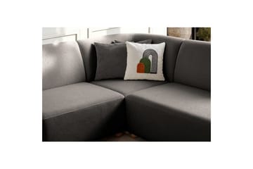 Rynvar Sofa med sjeselong 4-seter - Antrasitt - Møbler - Sofaer - Sofaer med sjeselong - 4 seters sofa med divan