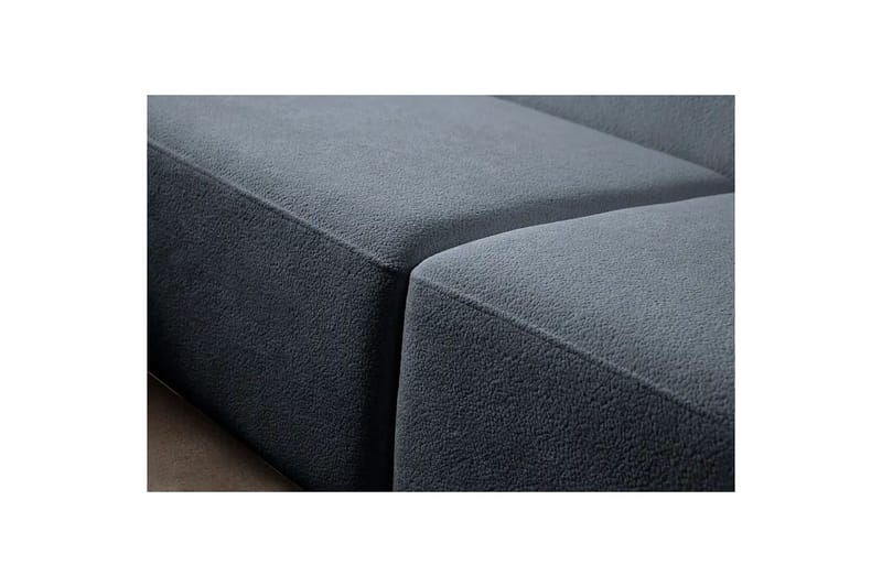 Rynvar Sofa med sjeselong 4-seter - Blå - Møbler - Sofaer - Sofaer med sjeselong - 4 seters sofa med divan