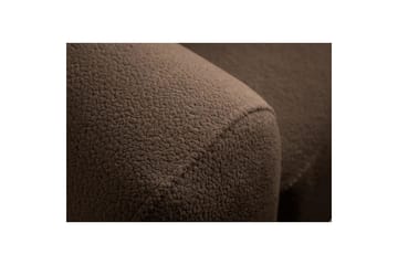 Rynvar Sofa med sjeselong 4-seter - Brun - Møbler - Sofaer - Modulsofaer - Komplett modulsofa