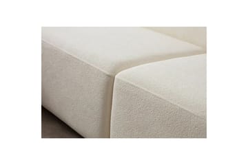 Rynvar Sofa med sjeselong 4-seter - Hvit - Møbler - Sofaer - Sofaer med sjeselong - 4 seters sofa med divan