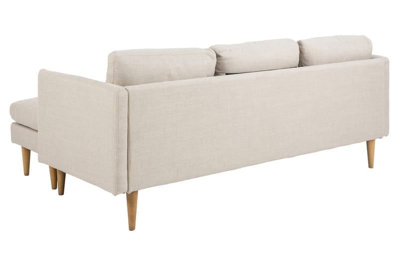 Sanat 3-seters Sofa med Divan - Beige - Møbler - Sofaer - Sofaer med sjeselong - 3 seters sofa med divan