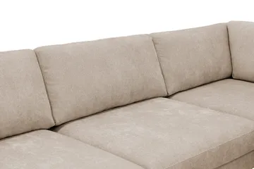Scandi Dyp 4-seters sofa med sjeselong høyre i stoff - Møbler - Sofaer - Sofaer med sjeselong - 4 seters sofa med divan