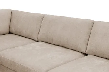 Scandi Dyp 4-seters sofa med sjeselong venstre i stoff - Møbler - Sofaer - Sofaer med sjeselong - 4 seters sofa med divan
