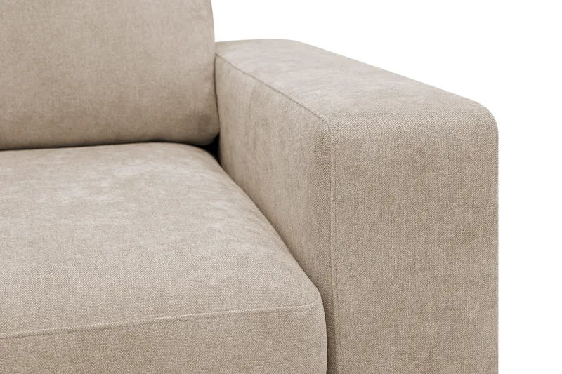 Scandi Dyp 4-seters sofa med sjeselong venstre i stoff - Møbler - Sofaer - Sofaer med sjeselong - 4 seters sofa med divan