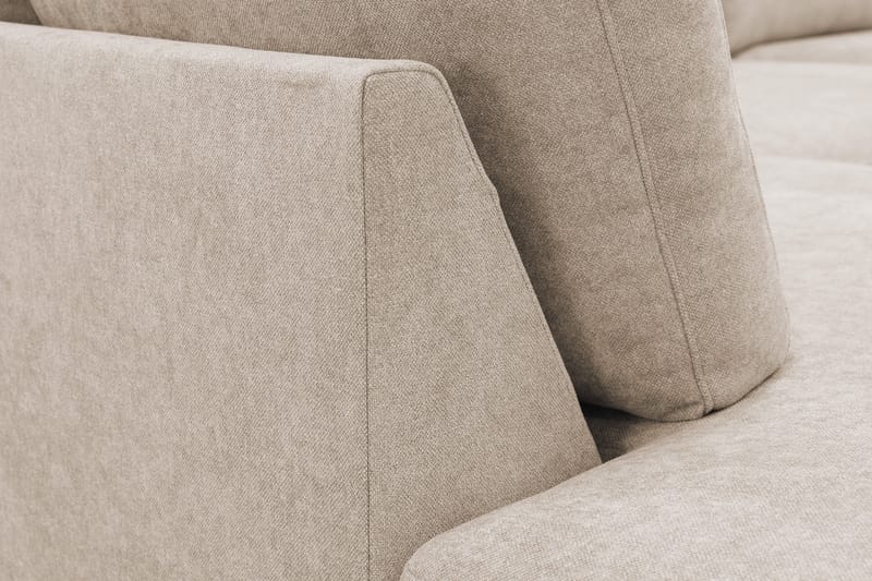 Scandi Dyp 4-seters sofa med sjeselong venstre i stoff - Møbler - Sofaer - Sofaer med sjeselong - 4 seters sofa med divan