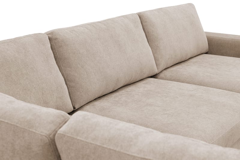 Scandi Dyp 4-seters sofa med sjeselong venstre i stoff - Møbler - Sofaer - Sofaer med sjeselong - 4 seters sofa med divan