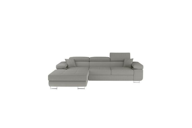 Seksjon Eltap Armando 289x85x203 cm - Jarell 03, Lys Grå, Venstre - Møbler - Sofaer - Sofaer med sjeselong - 3 seters sofa med divan