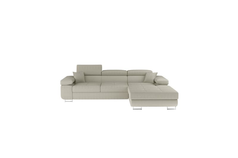 Seksjon Eltap Armando 289x85x203 cm - Jarell 18, Lys Beige, Høyre - Møbler - Sofaer - Sofaer med sjeselong - 3 seters sofa med divan