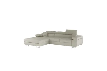 Seksjon Eltap Armando 289x85x203 cm - Jarell 18, Lys Beige, Venstre - Møbler - Sofaer - Sofaer med sjeselong - 3 seters sofa med divan