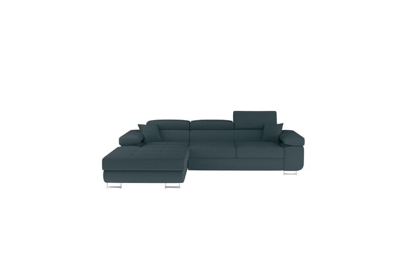Seksjon Eltap Armando 289x85x203 cm - Jarell 38, Blå, Venstre - Møbler - Sofaer - Sofaer med sjeselong - 3 seters sofa med divan