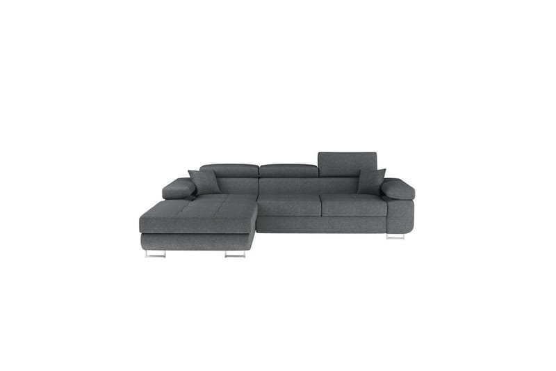 Seksjon Eltap Armando 289x85x203 cm - Sawana 21, Grå, Venstre - Møbler - Sofaer - Sofaer med sjeselong - 3 seters sofa med divan
