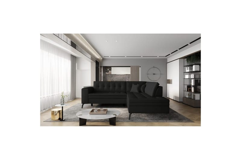 Seksjon Eltap Lanvin 260x210x93 cm - Softis 11, Høyre - Møbler - Sofaer - Sofaer med sjeselong - 4 seters sofa med divan