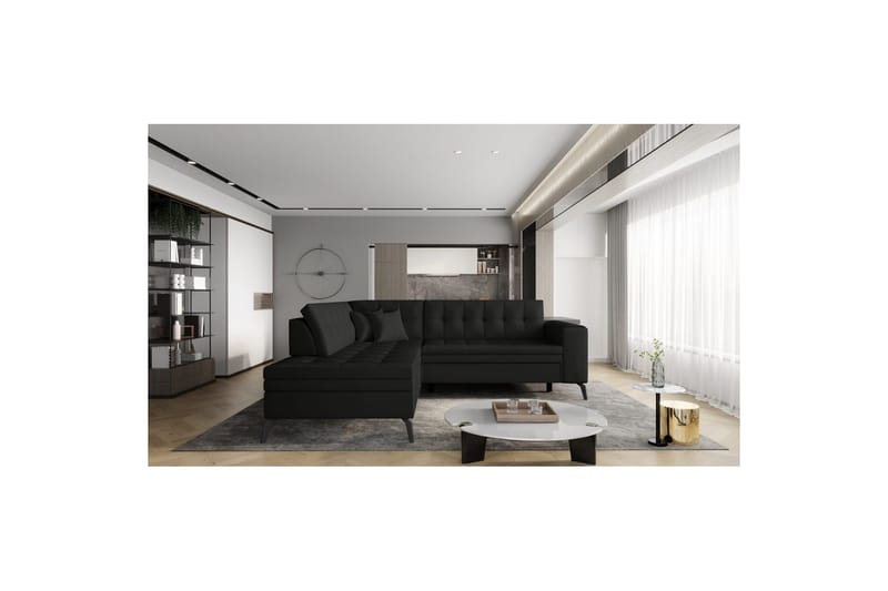 Seksjon Eltap Lanvin 260x210x93 cm - Softis 11, Venstre - Møbler - Sofaer - Sofaer med sjeselong - 4 seters sofa med divan