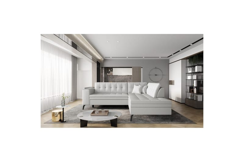 Seksjon Eltap Lanvin 260x210x93 cm, Softis 17, Høyre