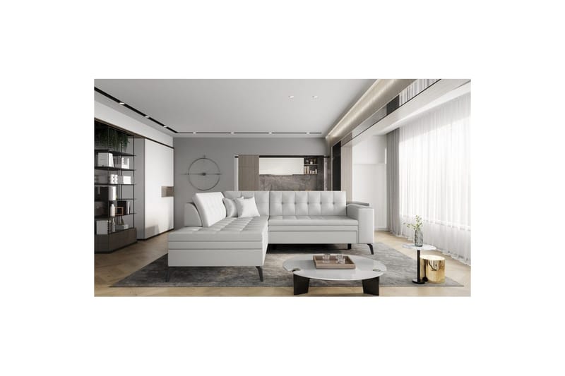 Seksjon Eltap Lanvin 260x210x93 cm, Softis 17, Venstre